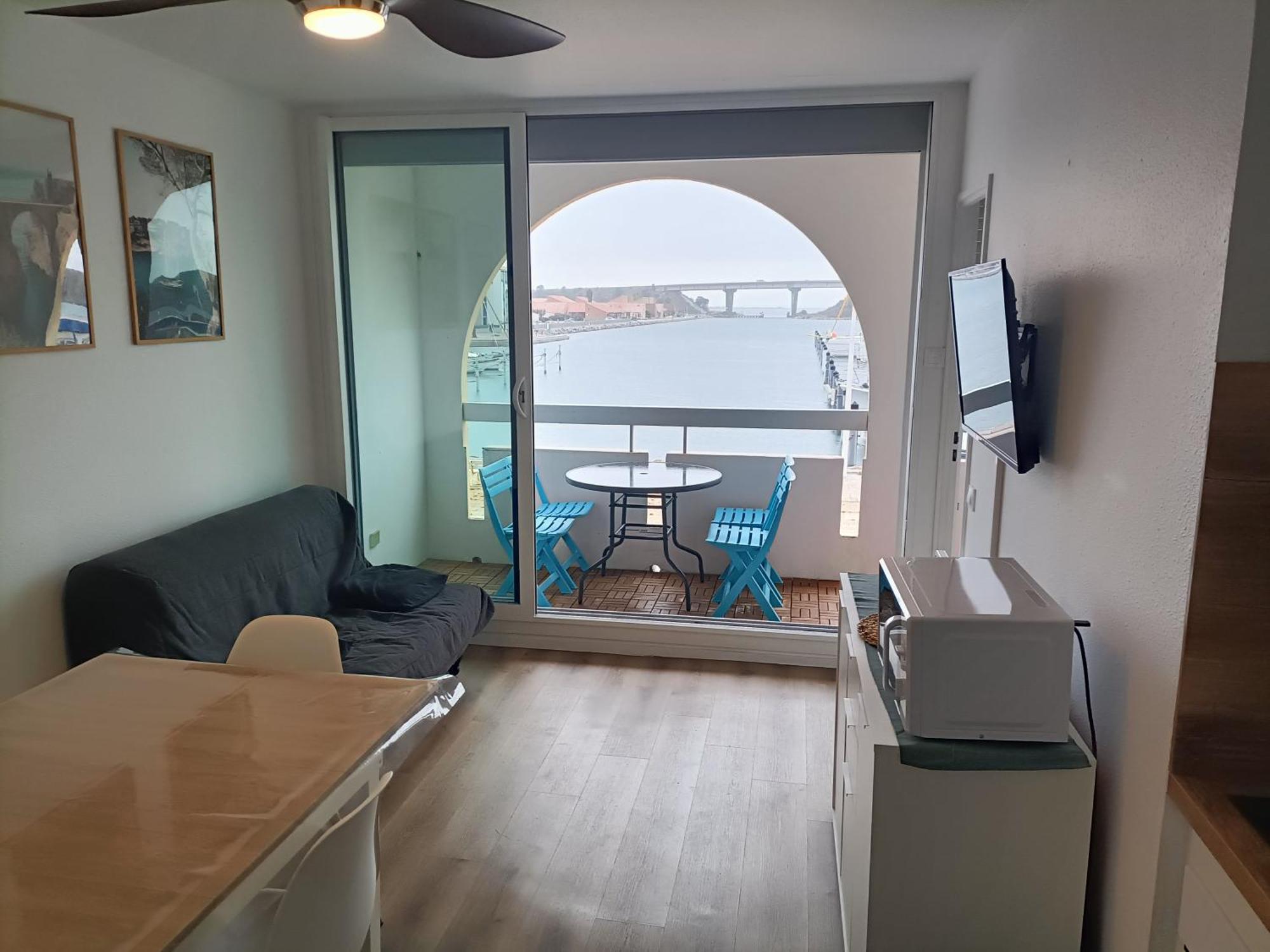 T2 Cabine Avec Tres Belle Vue Sur Le Port De Plaisance 루케이트 외부 사진