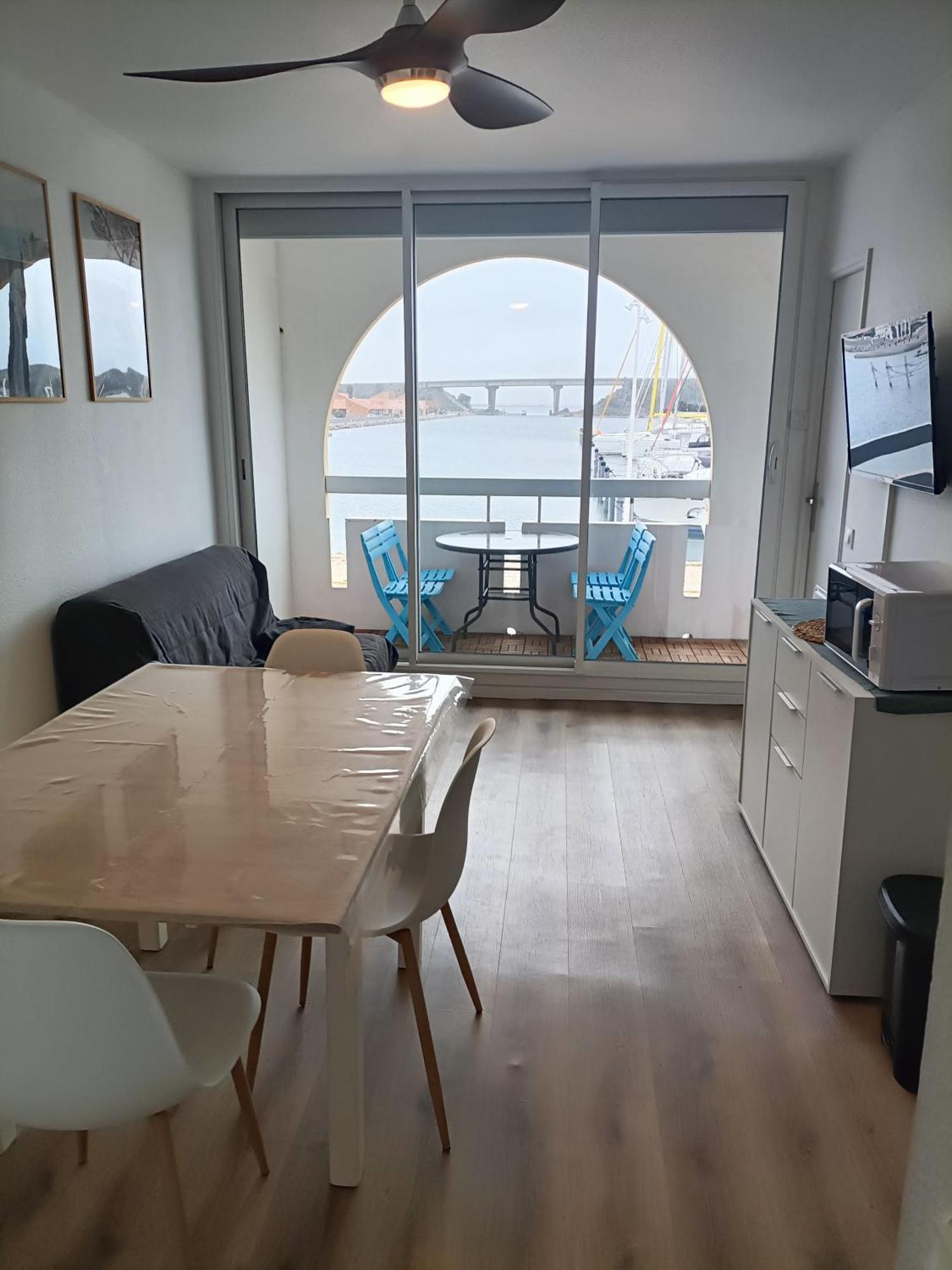 T2 Cabine Avec Tres Belle Vue Sur Le Port De Plaisance 루케이트 외부 사진